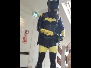 Preview 5 of Kira Frost 16_EFM2022 - Futuristic Latex Batgirl 2_3