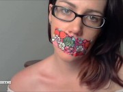 Preview 4 of Talking and Moaning Through Duct Tape