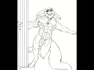 Rainy Gnar (Colouring Timelapse)