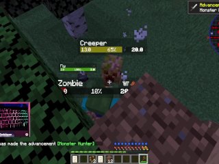 zombie, adventuring, crafting, creepers