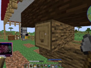 We got a farm! Infinite string baby! Ep:4 S2 Minecraft Modded Adventuring Craft 1.4 Kingdom Update