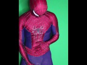 Preview 6 of spiderman piss and cum (TASM2 suit)