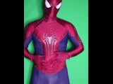 spiderman piss and cum (TASM2 suit)