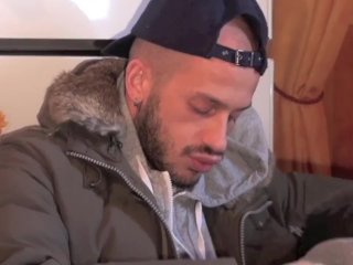 direct sneaker sex with straight waiting int he entrance to be sucked ni sneaker