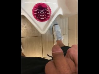 Running in a hospital to piss shy blaster encouragement moaning weak knees relief