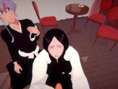 Video Bleach - Unohana Retsu and Kotetsu Isane pretty sex | POV