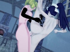 Overlord - Futa Naberal Gamma vs Futa Clementine