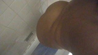 Juicy Lala big ass in the shower who trying to get wet