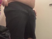 Preview 6 of 22-year-old obese masturbates in a fitting room of the store