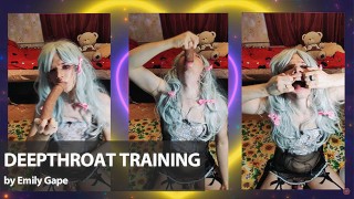 Deepthroat sissy training thumbnail