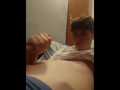 Really cute boy cum alone ❤