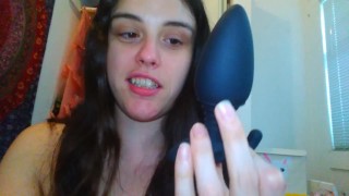 PinkMoonLust Novo Toy Exame Lovense Hush Anal Buttplug Vibrating Sex Toy Hot De Plástico Bluetooth