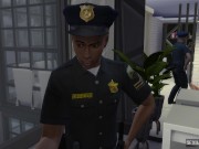 Preview 2 of Stripper Dressed as Police Fucks at Party - Sexual Hot Animations