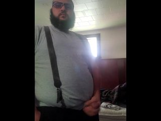 clothed masturbation, solo guy, solo male, fat guy