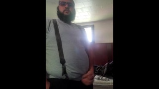 Fully clothed fat arab masterbating 