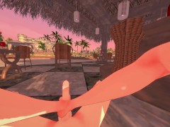 (POV) A DAY AT THE RESORT WITH AMBER HENTAI GENSHIN IMPACT
