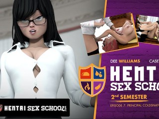 HENTAI SEX SCHOOL - 2e Semester Aflevering 7: Principal Coldsnatch's Break - Trailer