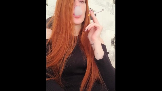 рыжий курильщик