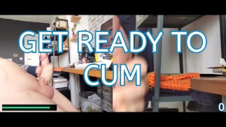 Edging Joi, RIESIGER Cumshot am Ende!