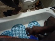 Preview 4 of Thot in Texas - Ebony Milfs Shower Fucking And Creampie