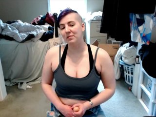 Femdom Girlfriend Teaches You_How to_Suck Cock