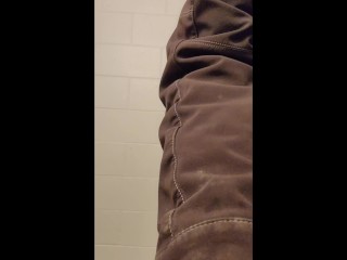 Johnholmesjunior in solo jerk off show after work with a huge cum_load
