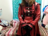 Latex Maid Cosplay Sissy Plushie Hump Vibratior Bondage