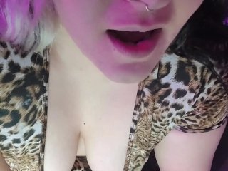 exclusive, dildo, edging joi, boobs