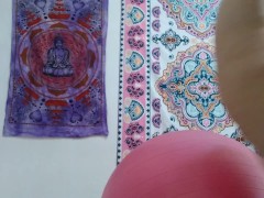 Spying on Fat Ass PAWG Stepsister lHome Alone Smoking 420 Smoke Bong Hairy Pussy Phat