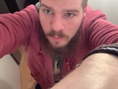 Sam Samuro - Cuming  3 Times while Fucking my Door Mounted Toy-Pussy 