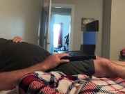 Preview 2 of Husband Caught Jerking to Porn By Angry Disgusted Wife ~ It's Not His Dick!