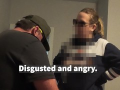 Husband Caught Jerking to Porn By Angry Disgusted Wife ~ It's Not His Dick!