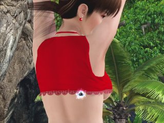 Dead Or Alive Xtreme Venus Vacation Lei Fang Evening Moon Set Swimsuit Fanservice Appreciation