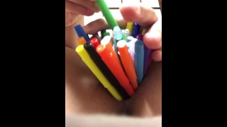 Insert Pen In Pussy