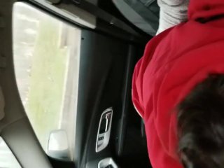 Saria Love Hops in My Car Gaggs and SWALLOWS My Cock Before I_Cum in HerThroat