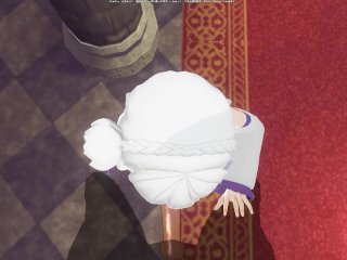 re zero, emilia, pov, hentai