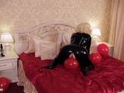Preview 1 of Latex Catsuit Fetish Free Porn Video - Pierced Pussy Fuck