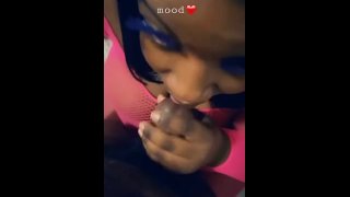 stepAuntie wanted some dick in her mouth 