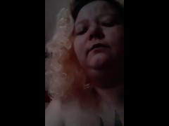 Morning bbw riding pov 