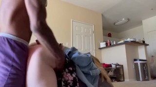 Handcuffed Big Booty Pawg Hardcore Doggystyle W Ass Smacking Vs Huge Cock POV