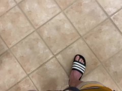 WATCH ME PEE IN A MEN’S PUBLIC BATHROOM