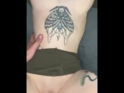 Preview 4 of Step Sis Lilli Goth Petite Tattooed Slut B/G OnlyFans Compilation Creampie