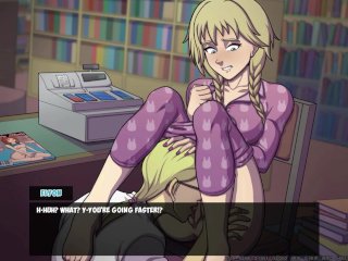 sexnote, hentai, big dick, cartoon
