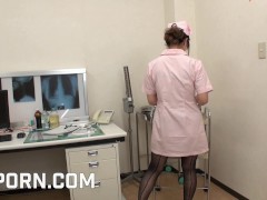 Video In a hot hospital of Tokyo a sexy japanese nurse +18 is fucked hard