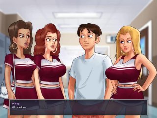 gameplay, hot sexy, hot girl, school