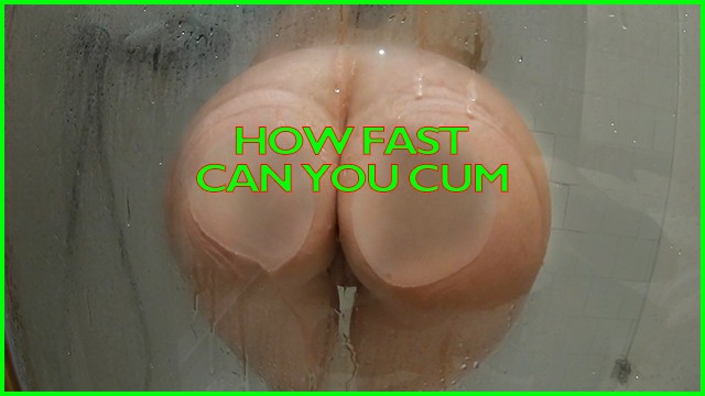 CUM FAST DURING THE SHOWER - HUGE CUMSHOT - Pornhub.com