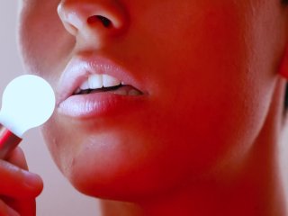 ASMR Roleplay Le doy muchos mimosa tu preciosa pollaTongue click, besos, lametones y gemidos