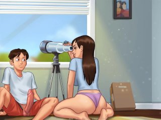 porn for women, summertime saga, sex game, step brother