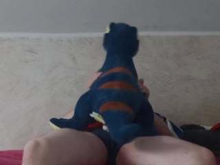Dinosaurio Azul T-rex Diversión # 30