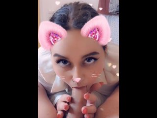 filter, cock sucking, point of view, babe